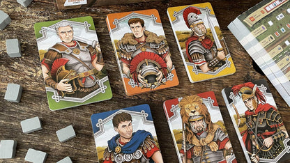 Hadrians Wall Board Game Roman Fort Flip and Write