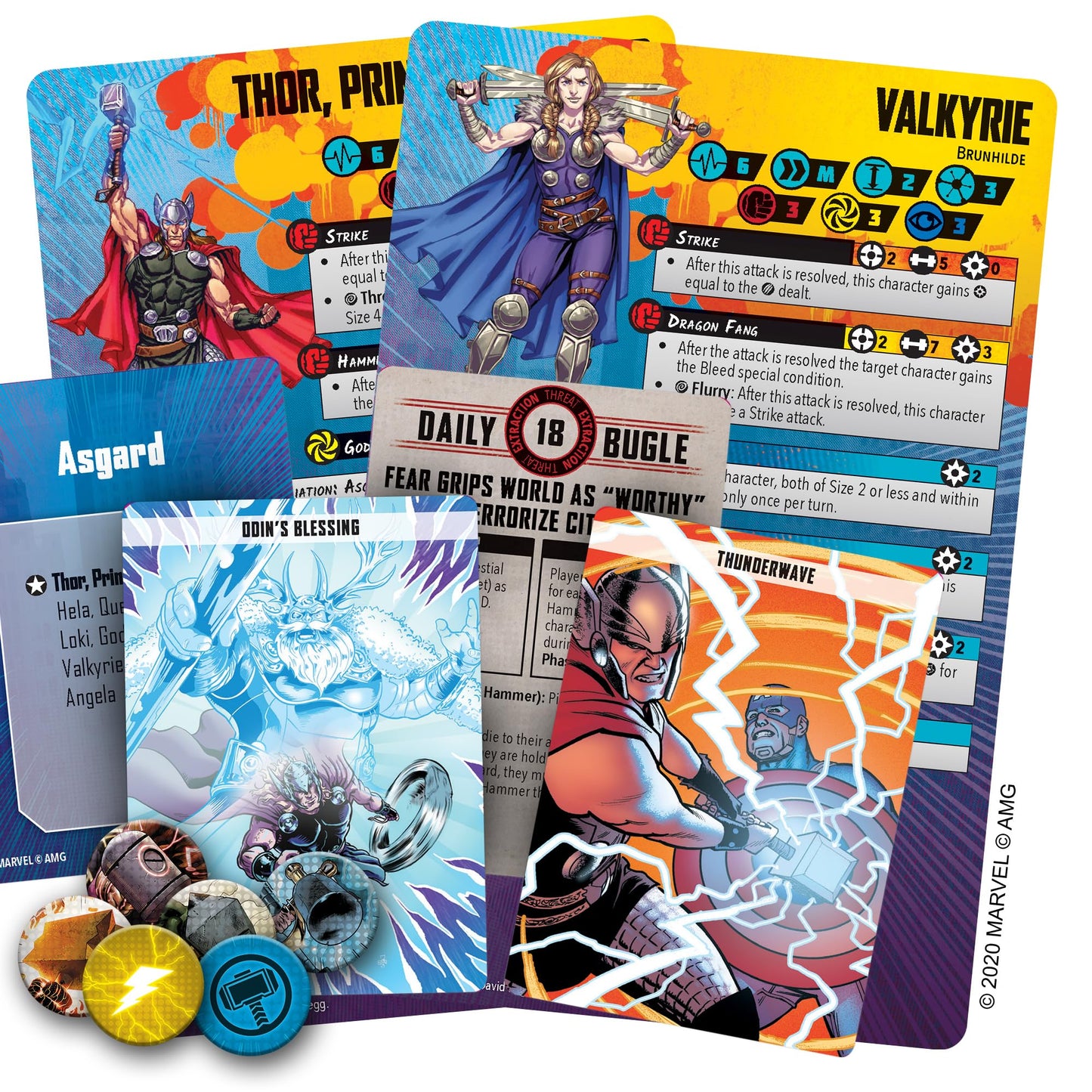 Atomic Mass Games Marvel Crisis Protocol Miniatures Battle Game | Strategy Game for Adults and Teens | Ages 14+ | 2 Players | Avg. Playtime 90 Minutes | Made 5