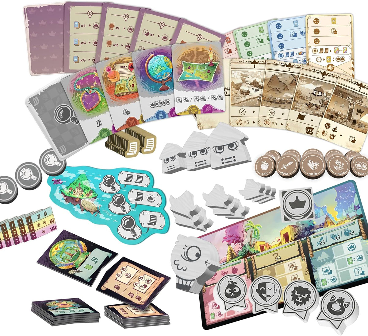 Forgotten Lands Explorers of Navoria Board Game Expansion