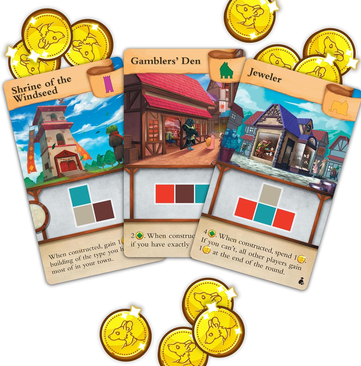 Tiny Towns Fortune Board Game Expansion
