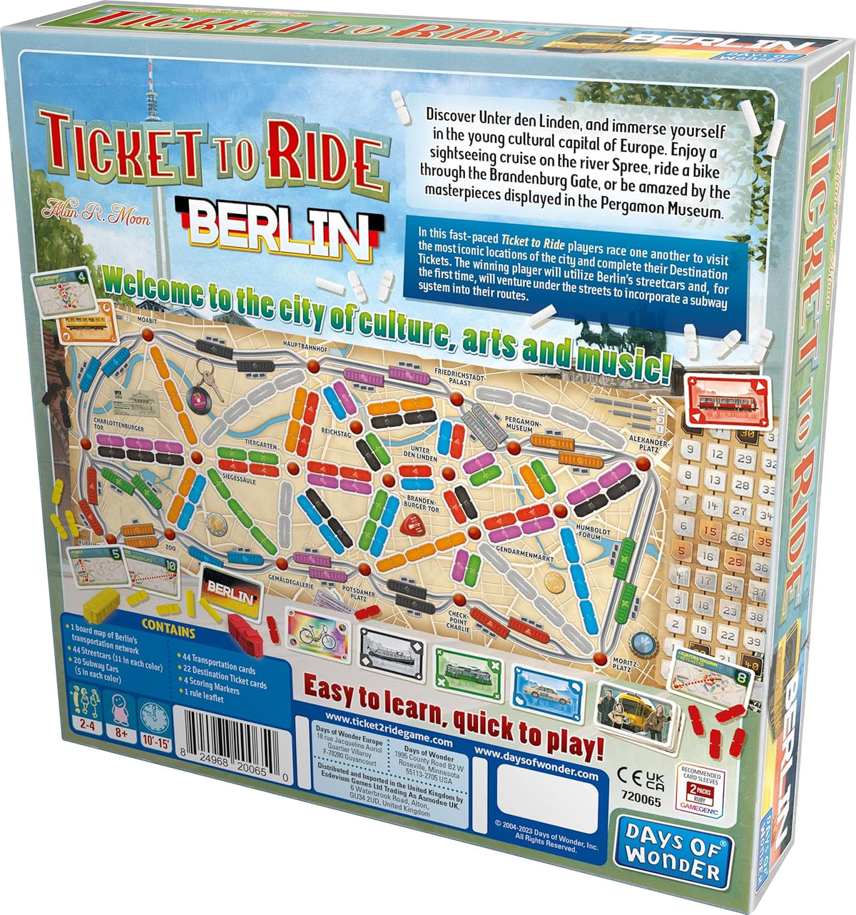 Ticket to Ride Berlin Board Game