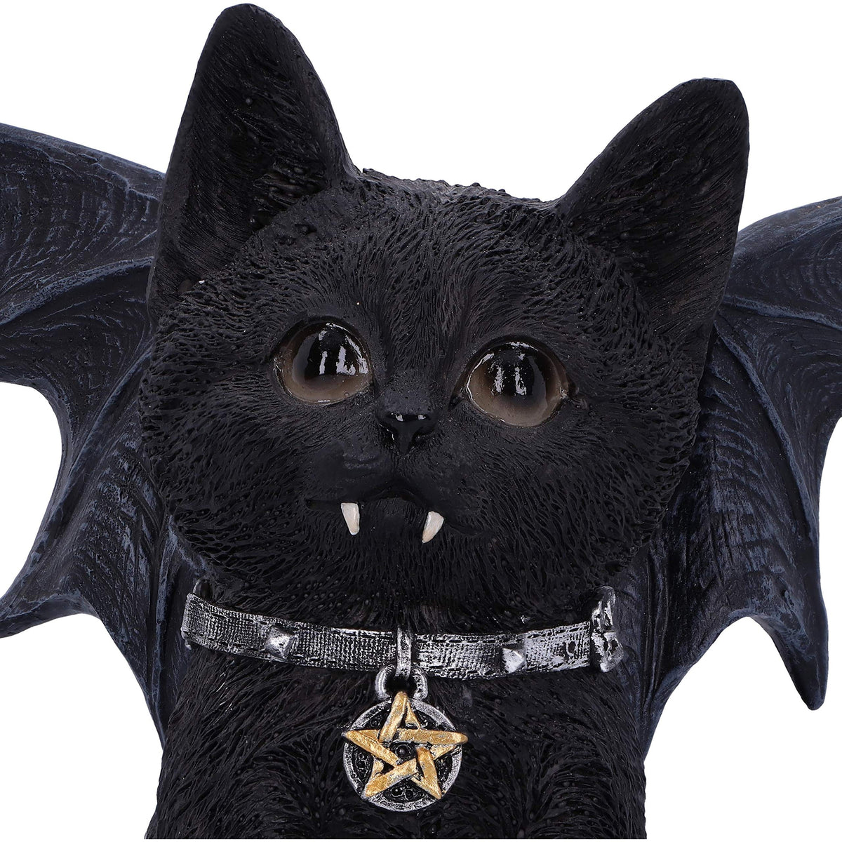 Vampuss 16cm Black Bat Cat Figurine 5