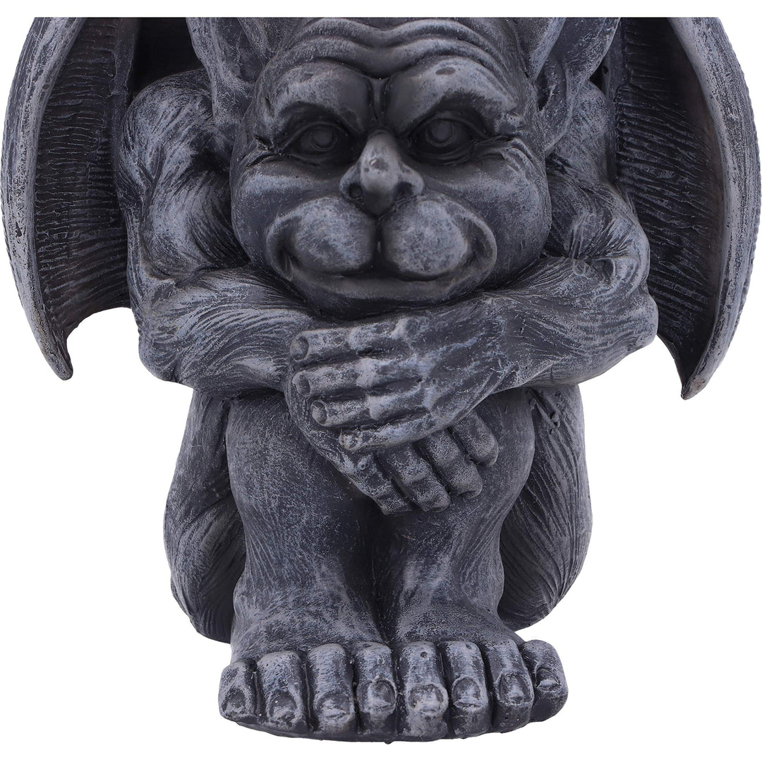 Quasi Dark Black Grotesque Gargoyle Figurine 12.5cm