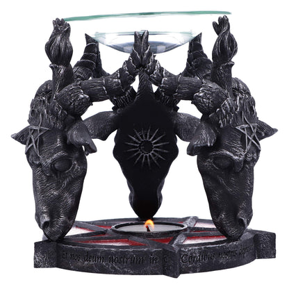 Occult Baphomet Head Oil Burner 13.5cm 5