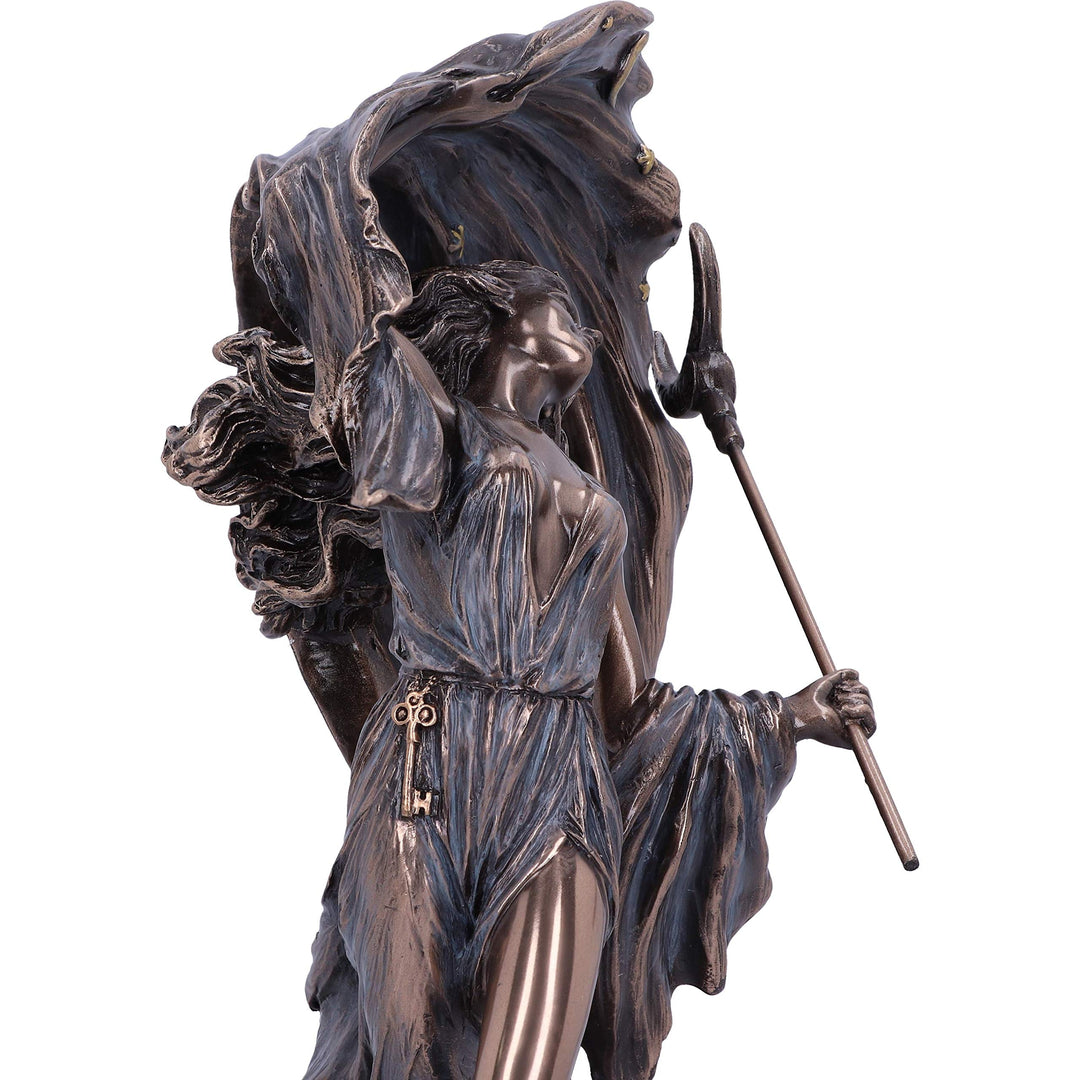 Bronze Nyx Greek Goddess of the Night Starry Sky Figurine 27.5cm
