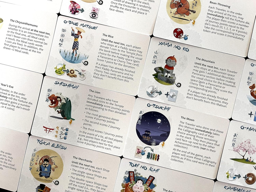 Tokaido Crossroads and Matsuri Expansion by Stonemaier Games