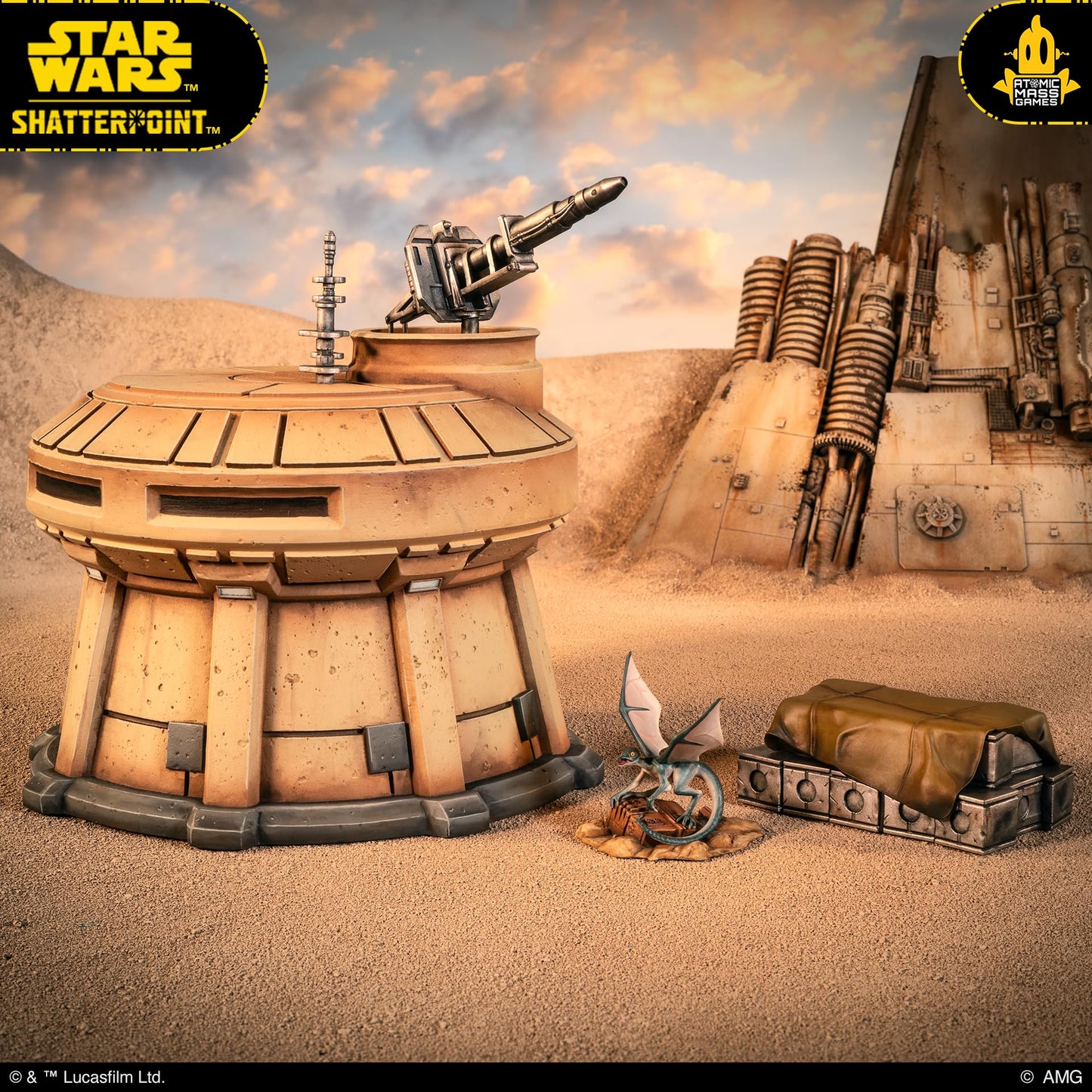 Star Wars Shatterpoint Outer Rim Outpost Terrain Pack Miniature Game by Atomic Mass 4