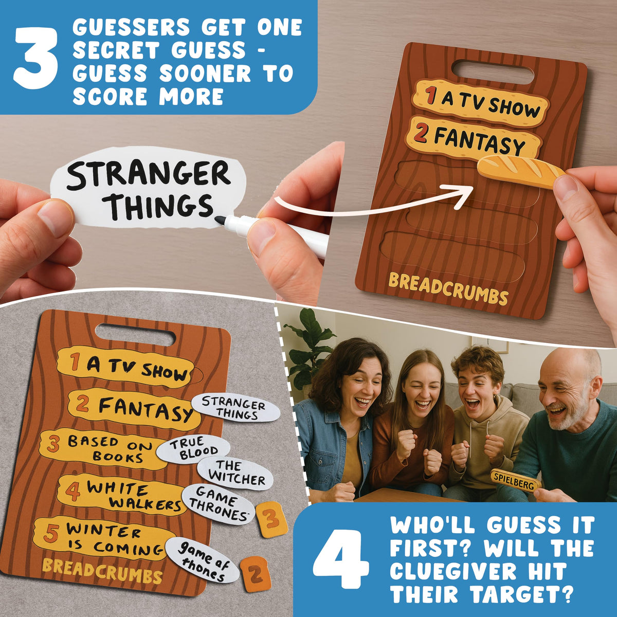 Breadcrumbs Board Game by Confident 5