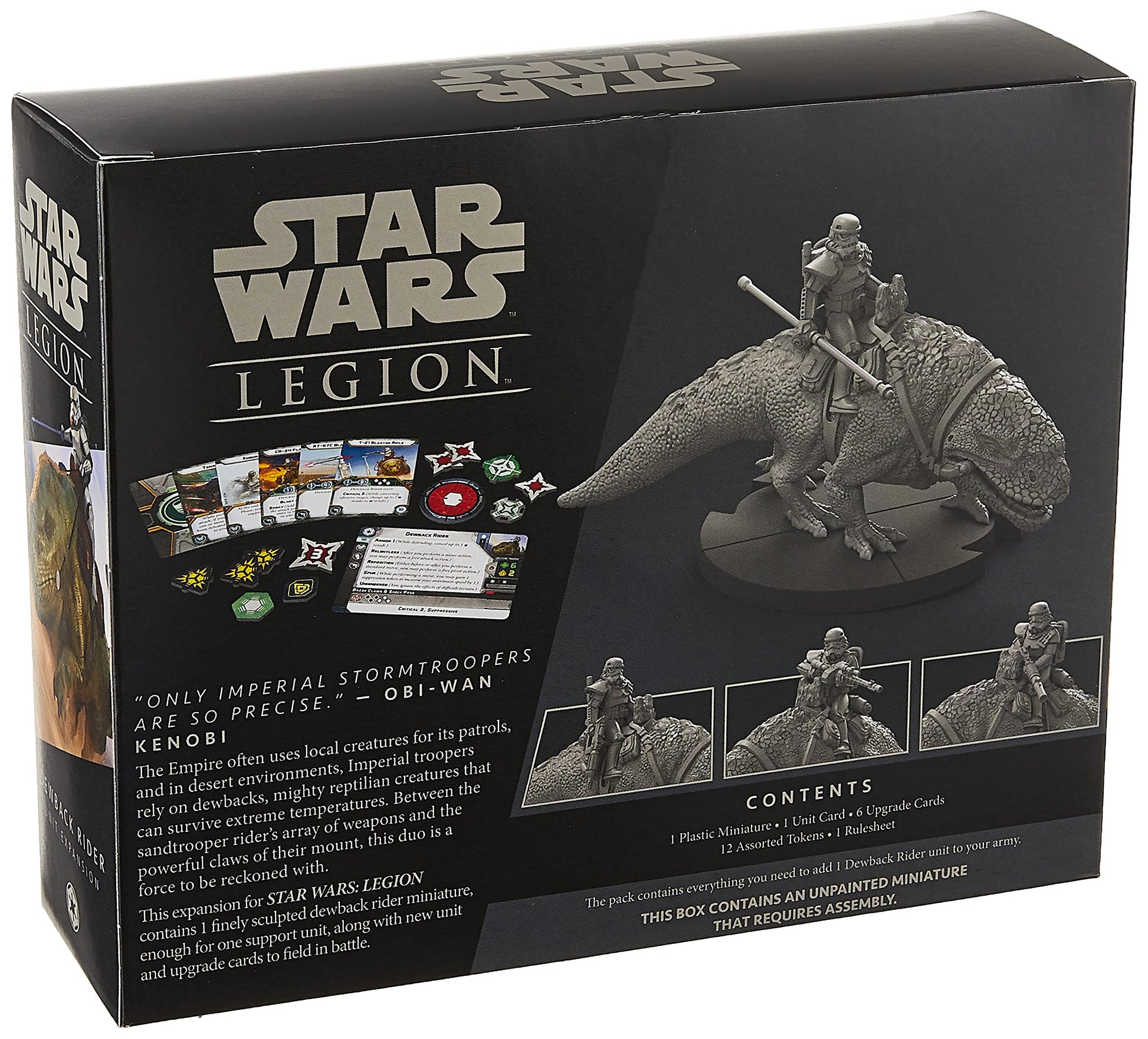 Star Wars: Legion Dewback Rider Unit Expansion - Tabletop Miniatures Game, Strategy Game for Kids and Adults, Ages 14+, 2 Players, 3 Hour Playtime, Made by Atomic Mass Games 2