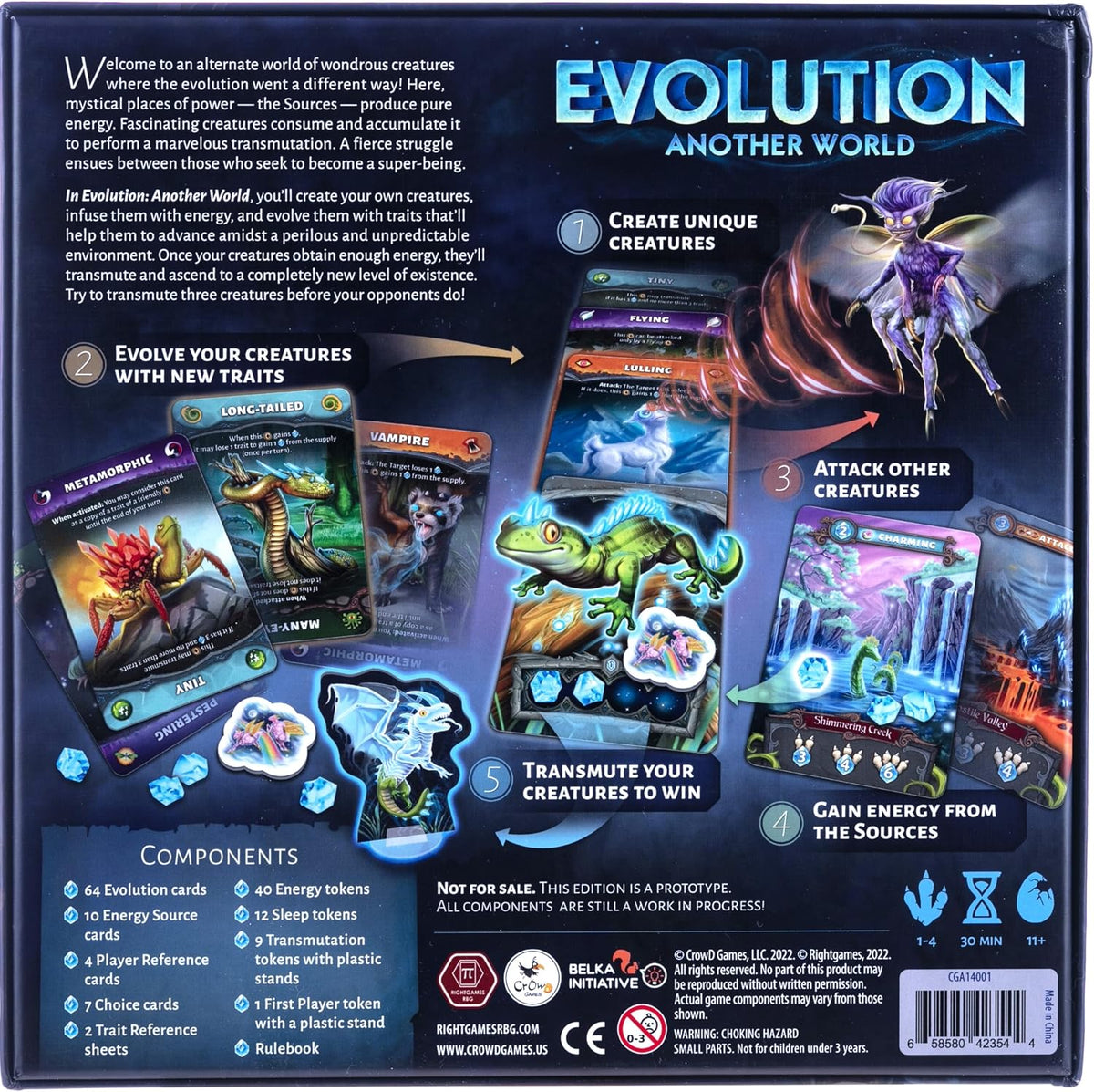 Evolution Another World Board Game