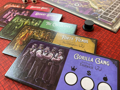 5 Wards Board Game Competitive Strategy for Adults and Families from Frown Clowns 6