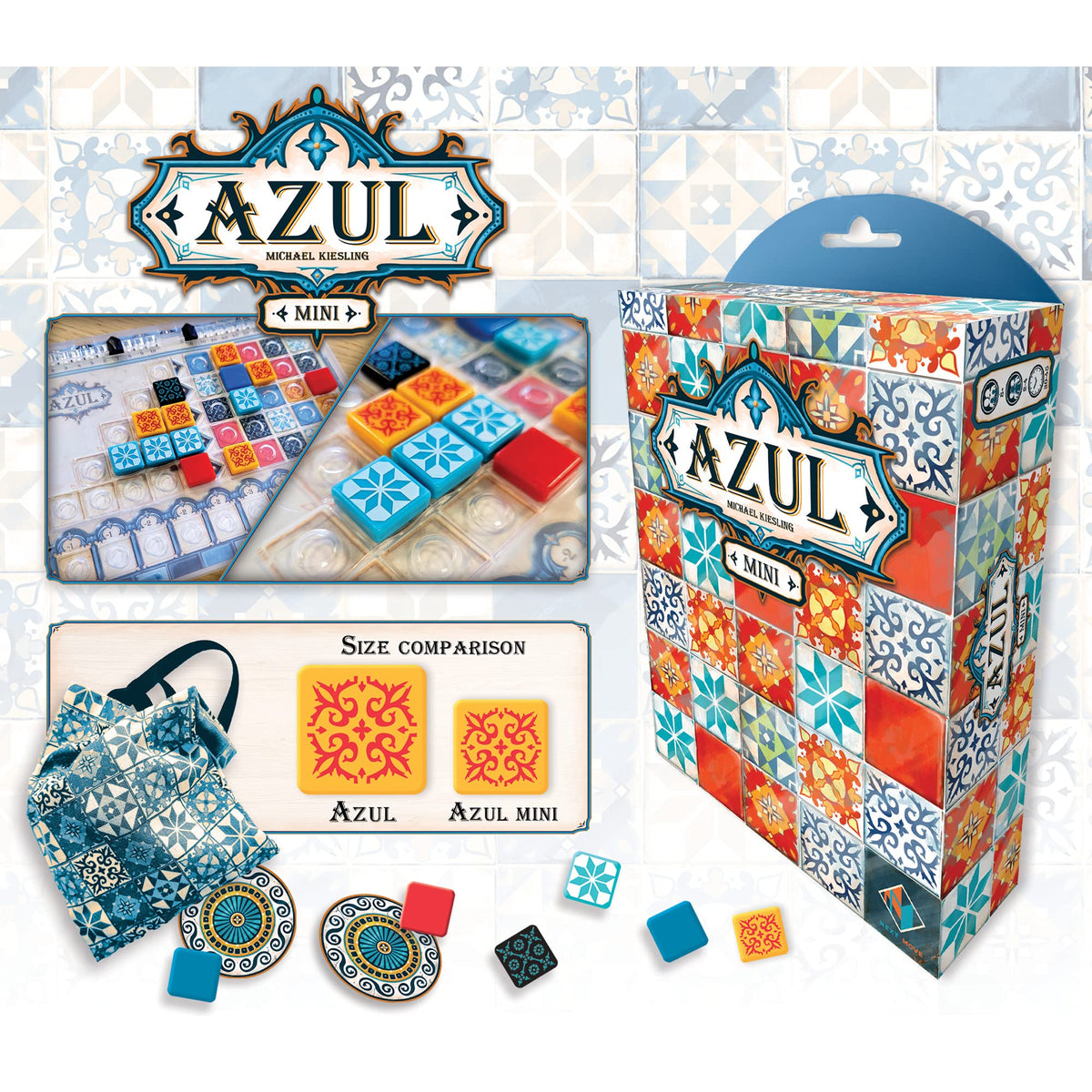 Azul Mini Board Game by Plan B 2