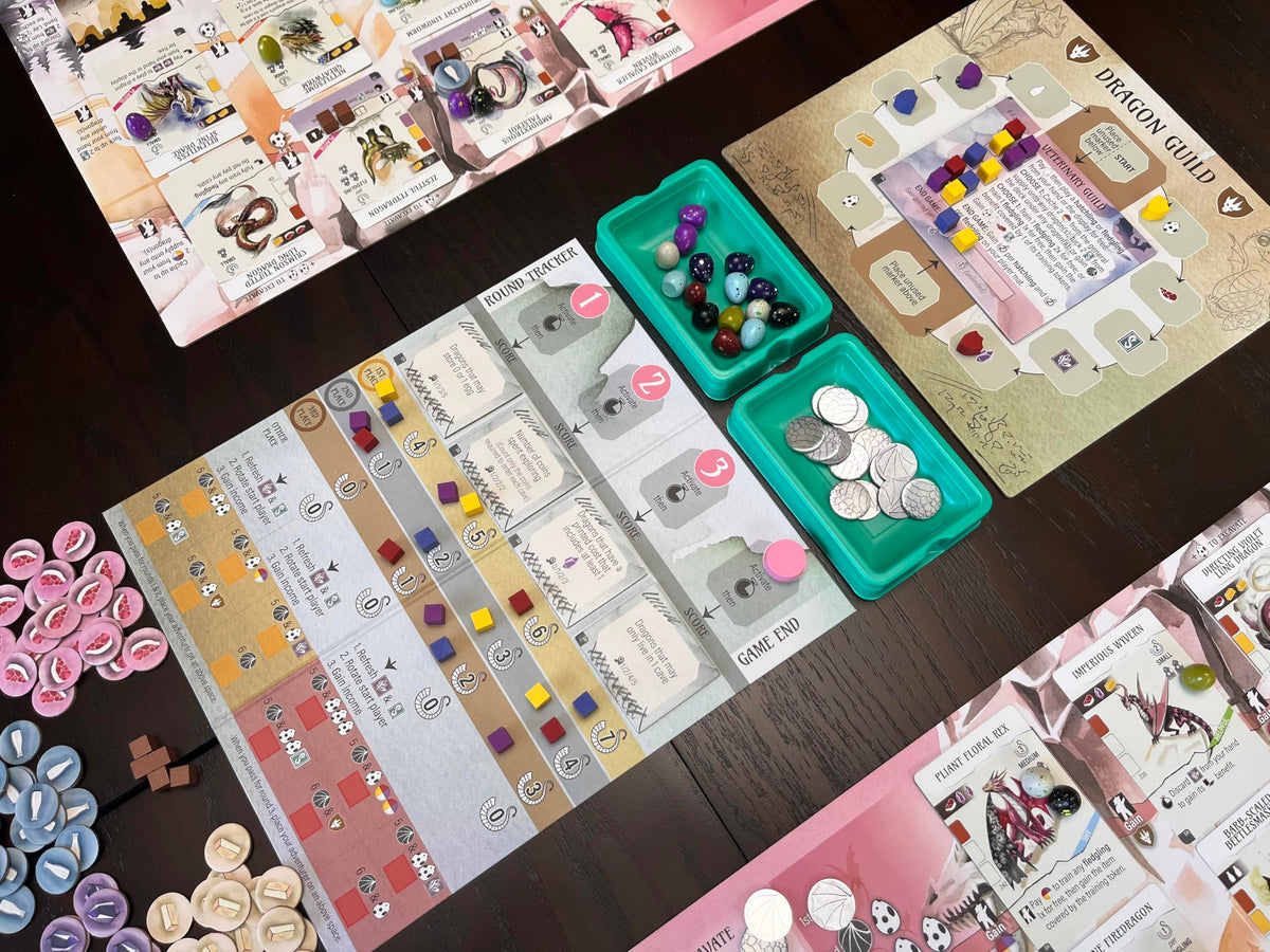 Wyrmspan Dragon Academy Expansion Board Game by Stonemaier 6