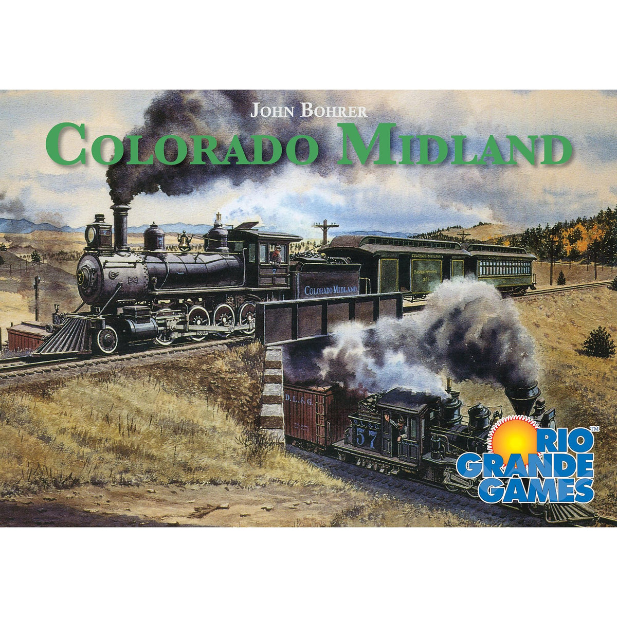 Rio Grande Games: Colorado Midland - Strategy Train Board Game, Build Rocky Mountain Railways, Build Your Fortune, Ages 12+, 3-5 Players, 45 Min 1