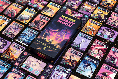 Line of Fire Burnt Moon Board Game by Osprey 6