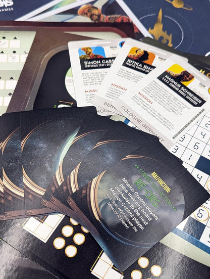 Crisis Command Mission Control Critical Orbit Board Game Expansion