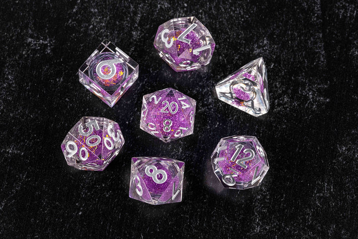 FanRoll by Metallic Dice Games Elixir Liquid Core Dice Set