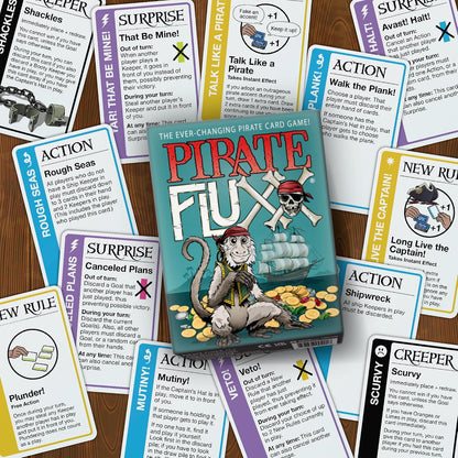 Pirate Fluxx Card Game