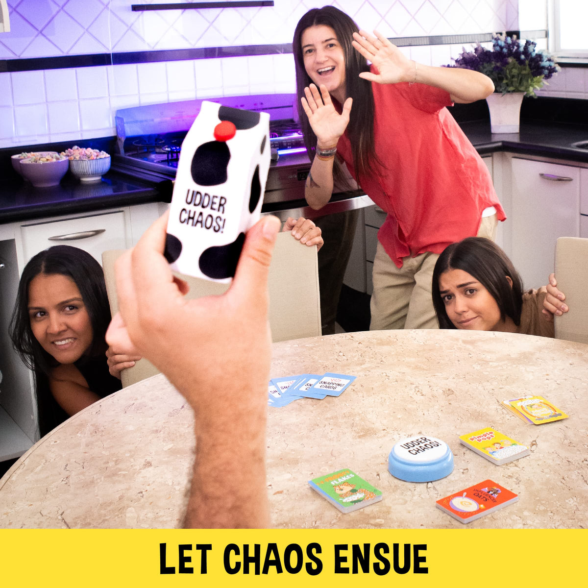 Lucky Egg Cereal Snap - Exciting Family Fun Games - Fast-Paced Family Party Games with Squishy Milk Carton - Fun Adult Games for Game Night - Family Gathering, Group Games, Teenager Games 6