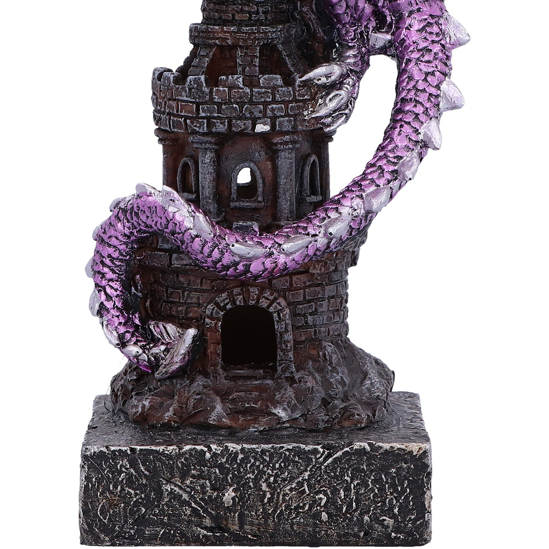 Guardian of the Tower Purple Dragon Figurine 17.7cm