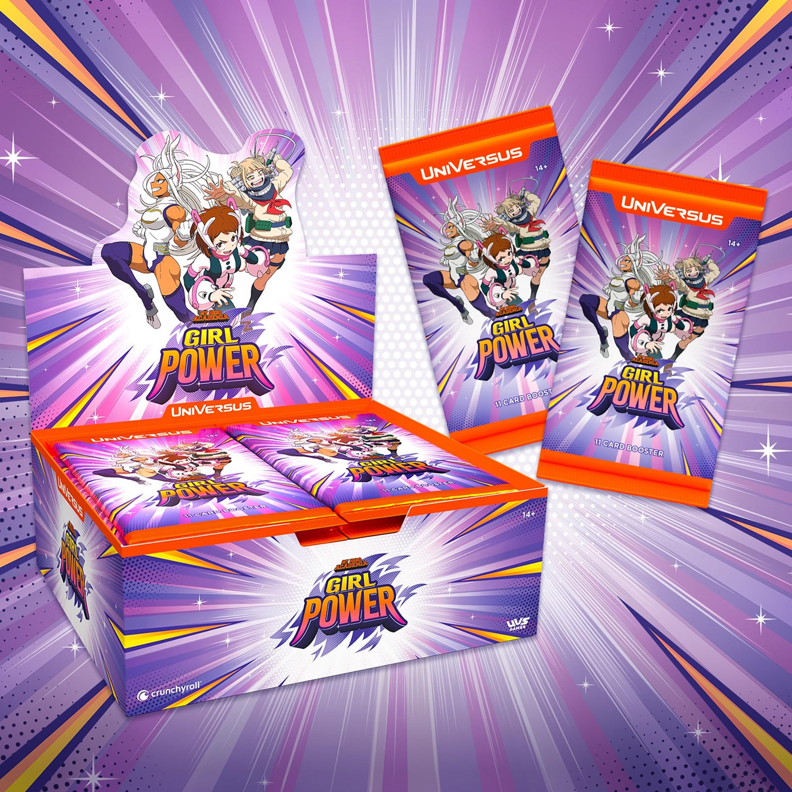 My Hero Academia CCG Girl Power Trading Card Game by Universus 2