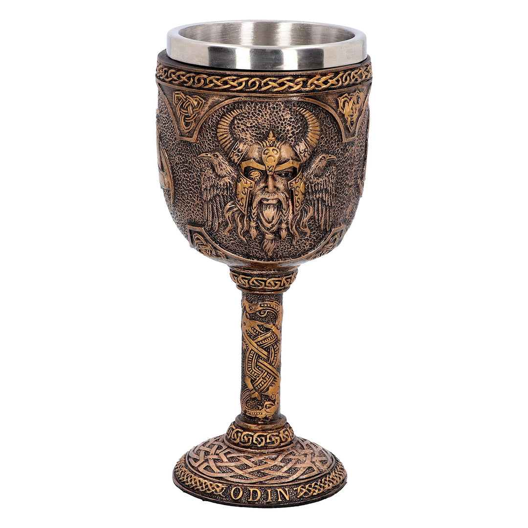 Odin Norse God of Wisdom and War Goblet 17cm