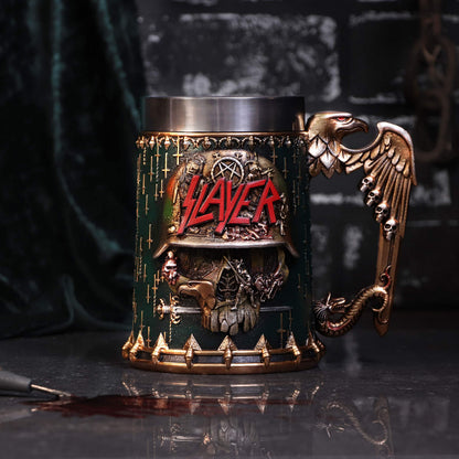 Slayer Eagle Helmet Skull Logo Tankard 16.5cm Officially Licensed 6