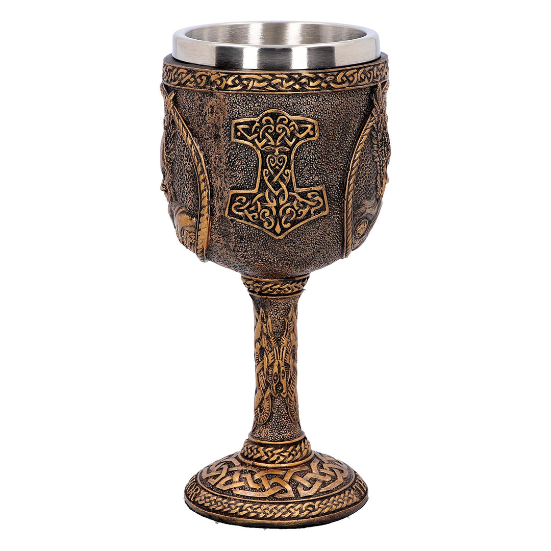 Thor Norse God of Thunder Goblet 17cm