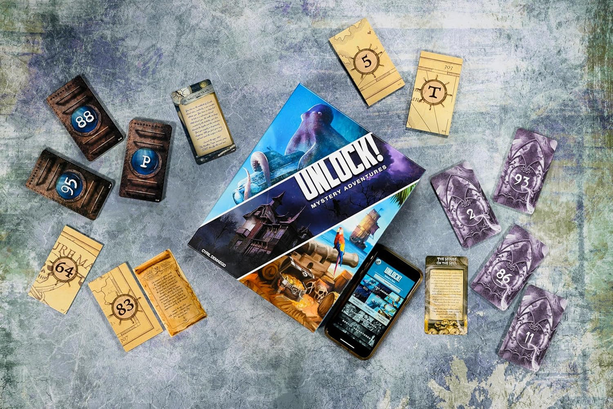 Unlock Mystery Adventures Card Game