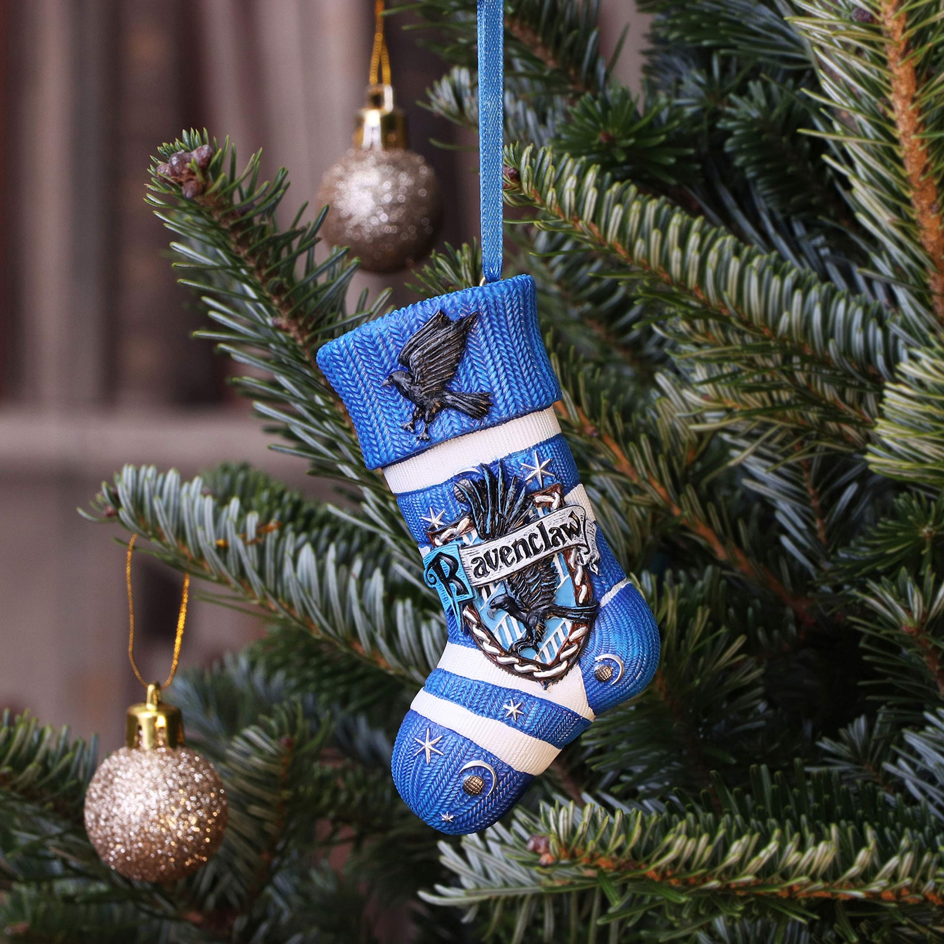 Harry Potter Ravenclaw Stocking Hanging Festive Ornament Officially Licensed 6