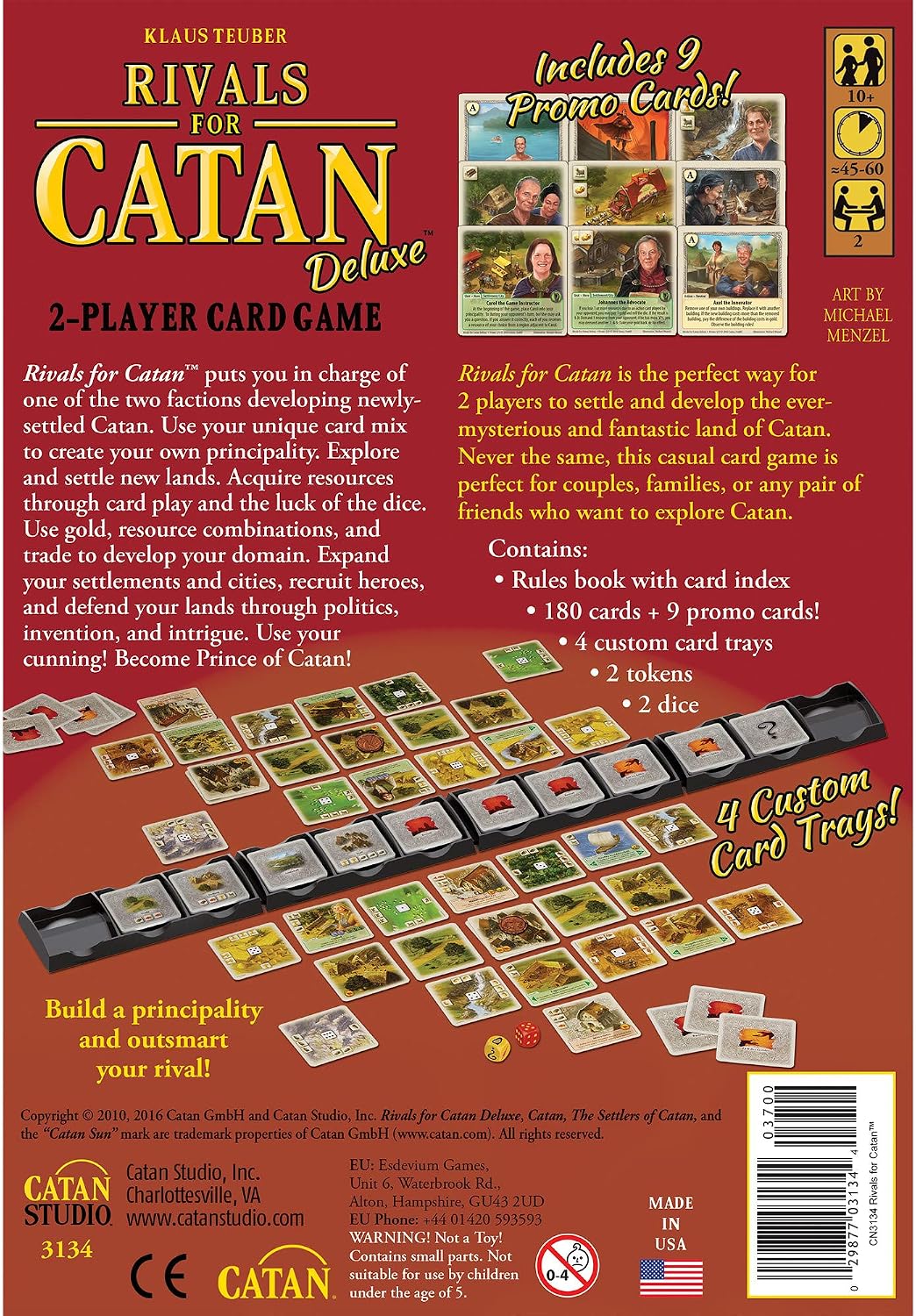 Rivals for CATAN Deluxe Card Game