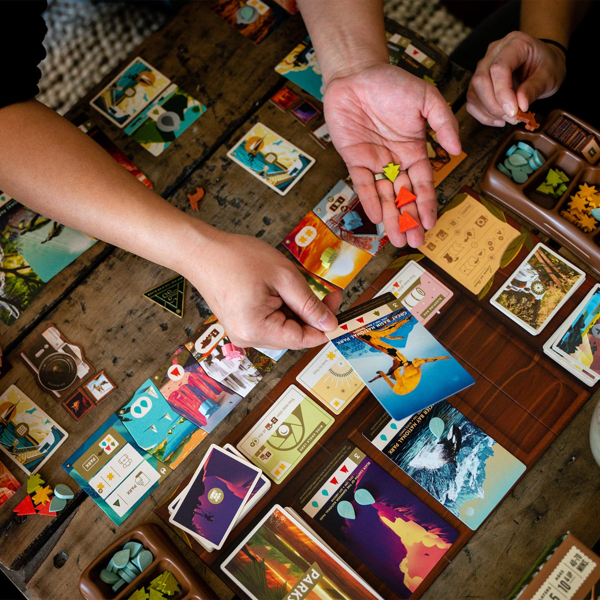 Keymaster Games Parks | Beautiful Strategy Game for Families, Adults, Kids or Solo | Explore Nature and The Outdoors by Hiking The US National Parks on Game Night | 1-5 Players | Ages 10+ 6