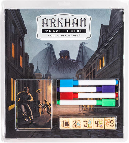 Arkham Travel Guide Board Game