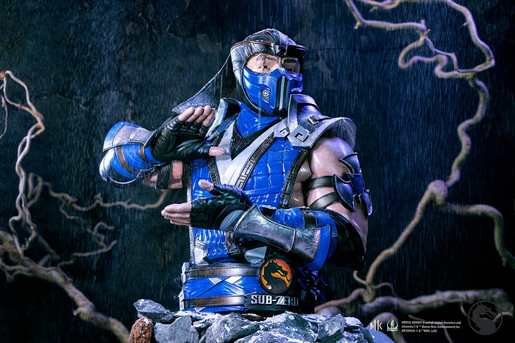 Mortal Kombat SubZero Bust 29cm Sub-Zero Officially Licensed 7