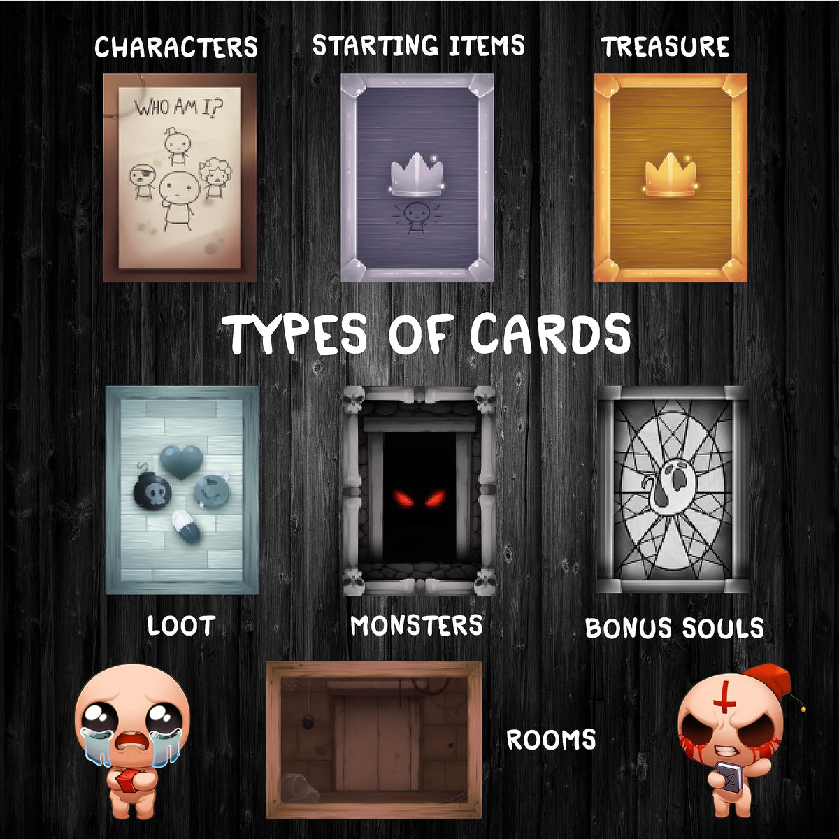 Maestro Media: The Binding of Isaac: Four Souls - Ultimate Collection - Contains 2nd Ed. Base Game, Four Souls+ & Requiem Expansions 7