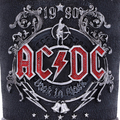 ACDC Back in Black Shot Glass 8.5cm Officially Licensed 7