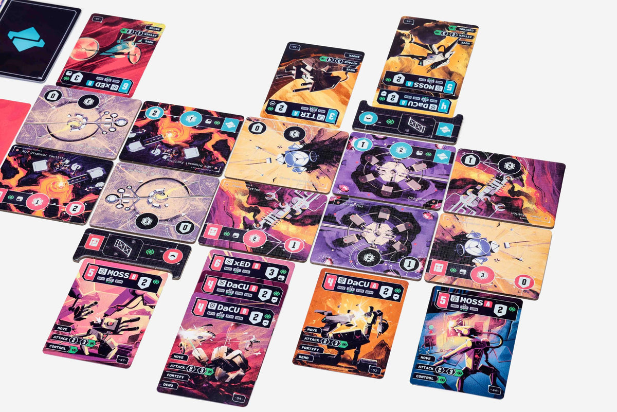 Line of Fire Burnt Moon Board Game by Osprey 2