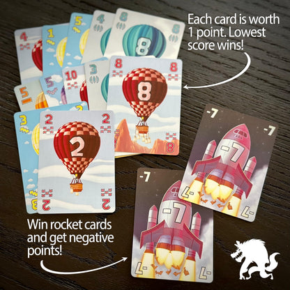 Sandbag - from The Creators of Cat in The Box Deluxe Edition Bézier Games - Trick Taking Card Game - 30 min Play time - Strategy Card Game for 3 to 6 Players - Fast-Paced Gameplay 4
