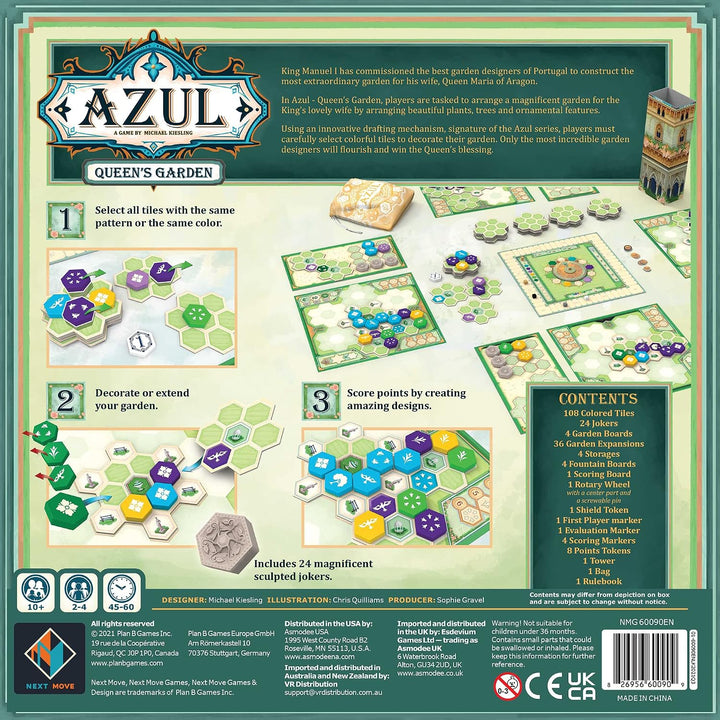Azul Queens Garden Board Game
