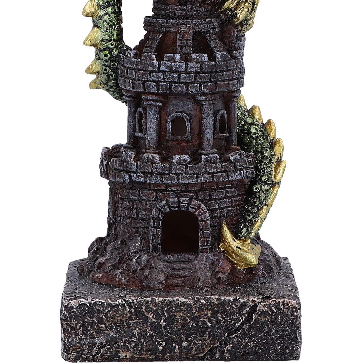 Guardian of the Tower Green Dragon Figurine 17.7cm 7