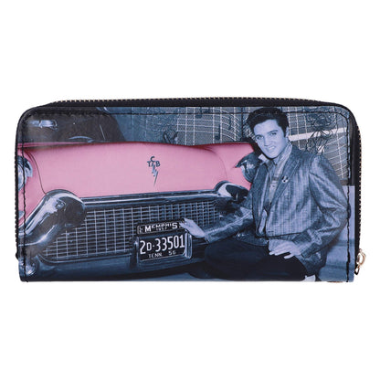 Elvis Pink Cadillac Womens Purse 19cm 4