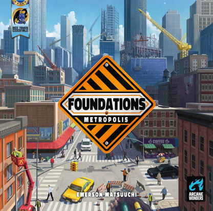 Arcane Wonders Foundations of Metropolis - Strategy Board Game - for 1 to 4 Players and Ages 14+ 4