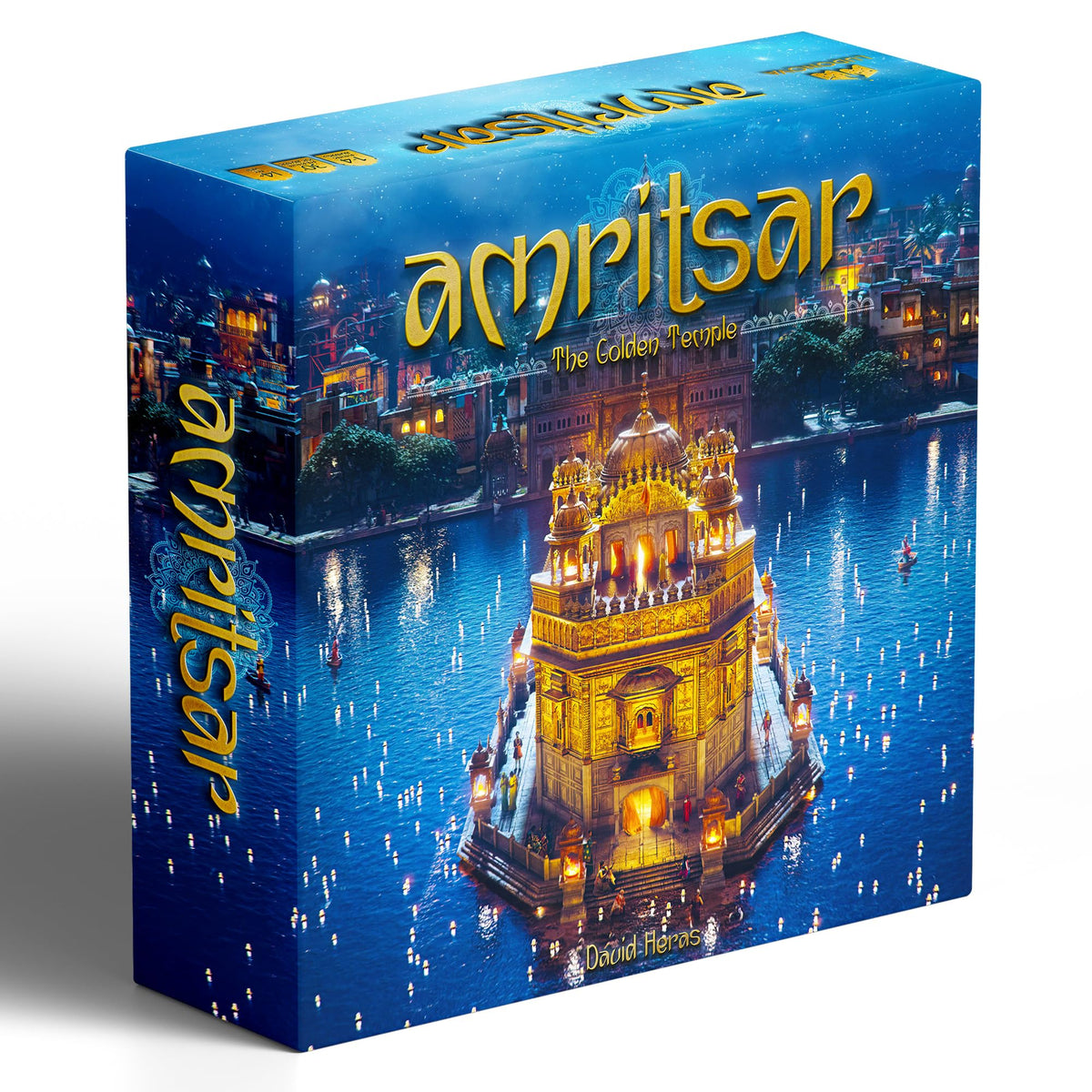 Amritsar The Golden Temple Board Game Reconstruct Sacred Marvel of India Strategy Game 1