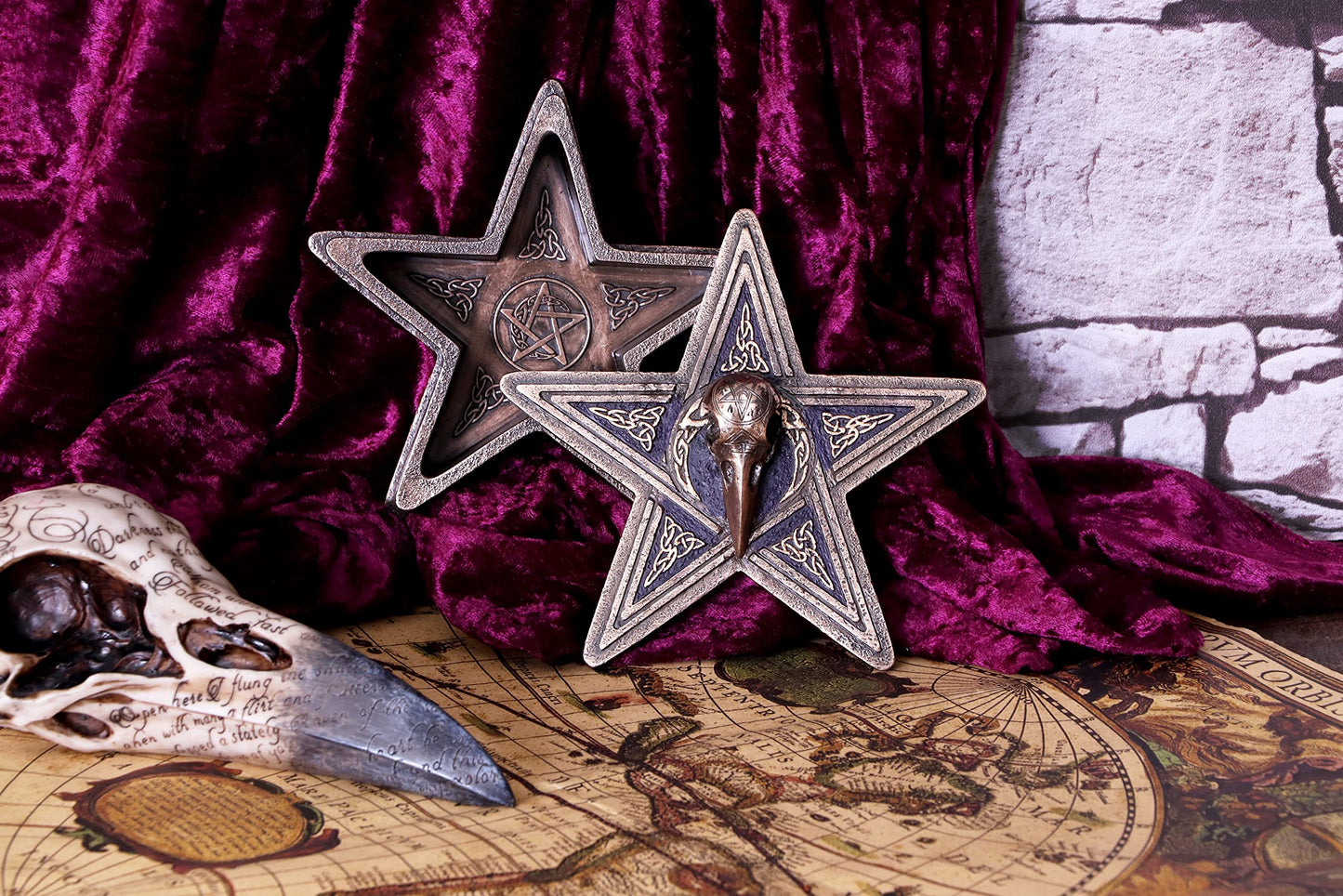 Pentagram Raven Box 16.5cm 7