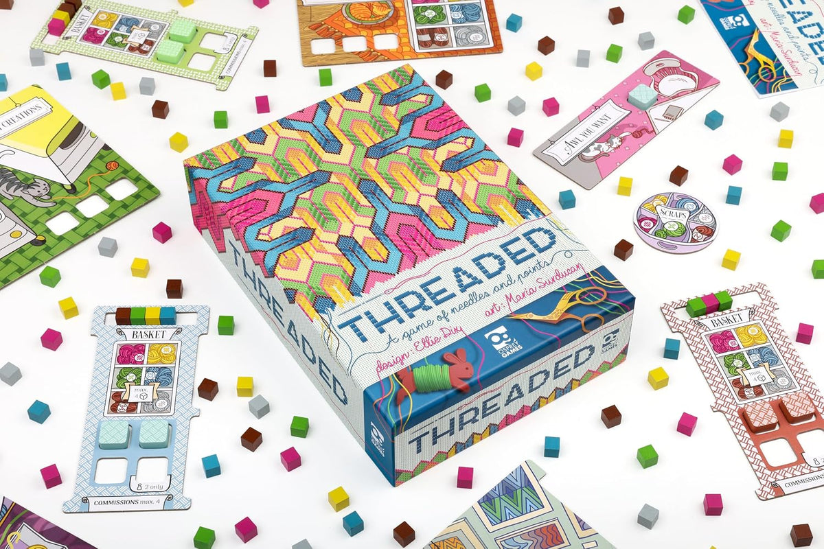 Threaded A Game of Needles and Points Board Game