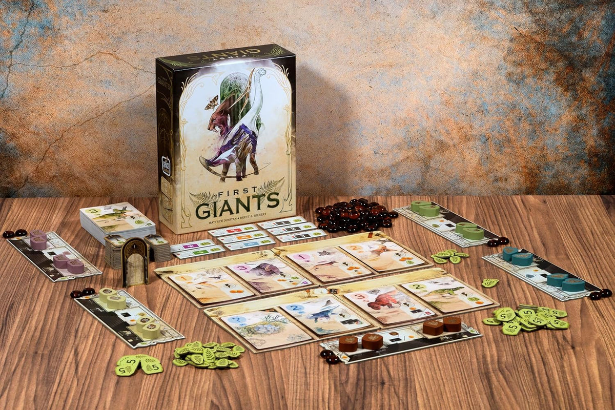 First Giants Prehistoric Exhibition Card Game