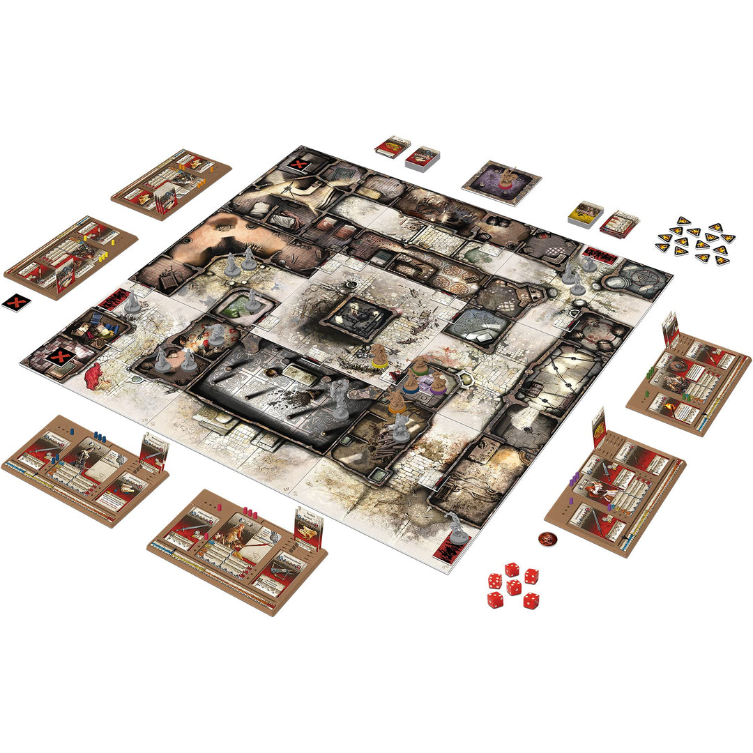 Zombicide Black Plague Board Game (Base) | Strategy Board Game | Cooperative Board Game for Teens and Adults | Zombie Board Game | Ages 14+ | 1-6 Players | Average Playtime 1 Hour | Made by CMON