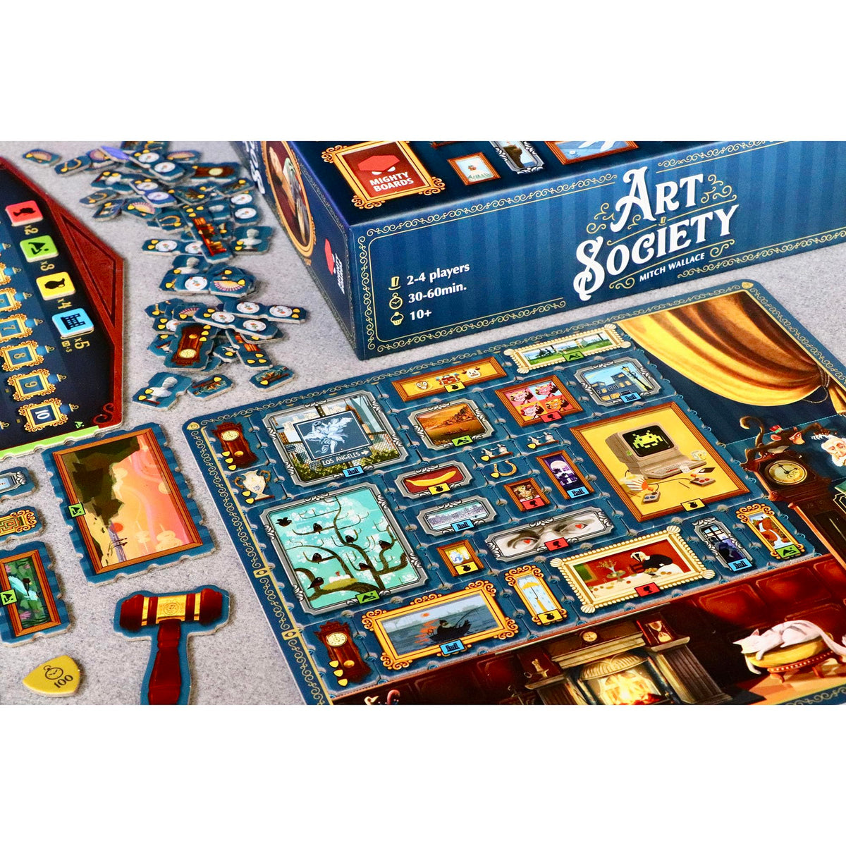 Art Society Board Game by Mighty Boards 3