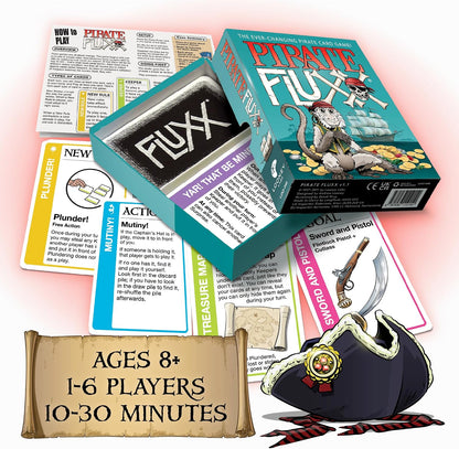 Pirate Fluxx Card Game