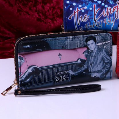 Elvis Pink Cadillac Womens Purse 19cm 8